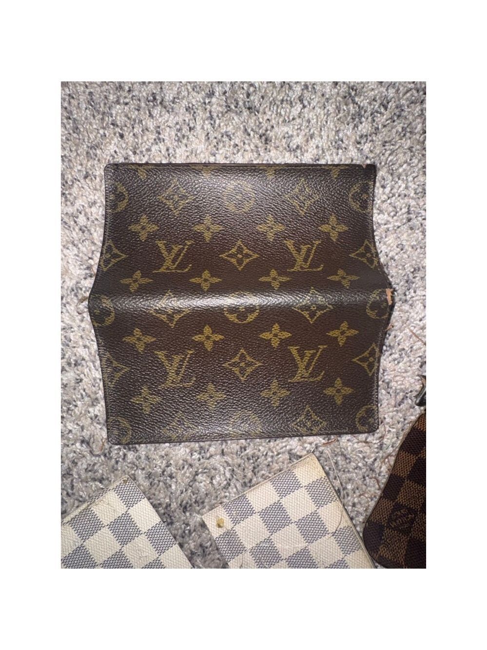 Authentic LV Scrap Canvas Pieces Monogram & Damier DIY Upcycle Lot SKU-s001 - Picture 4 of 8